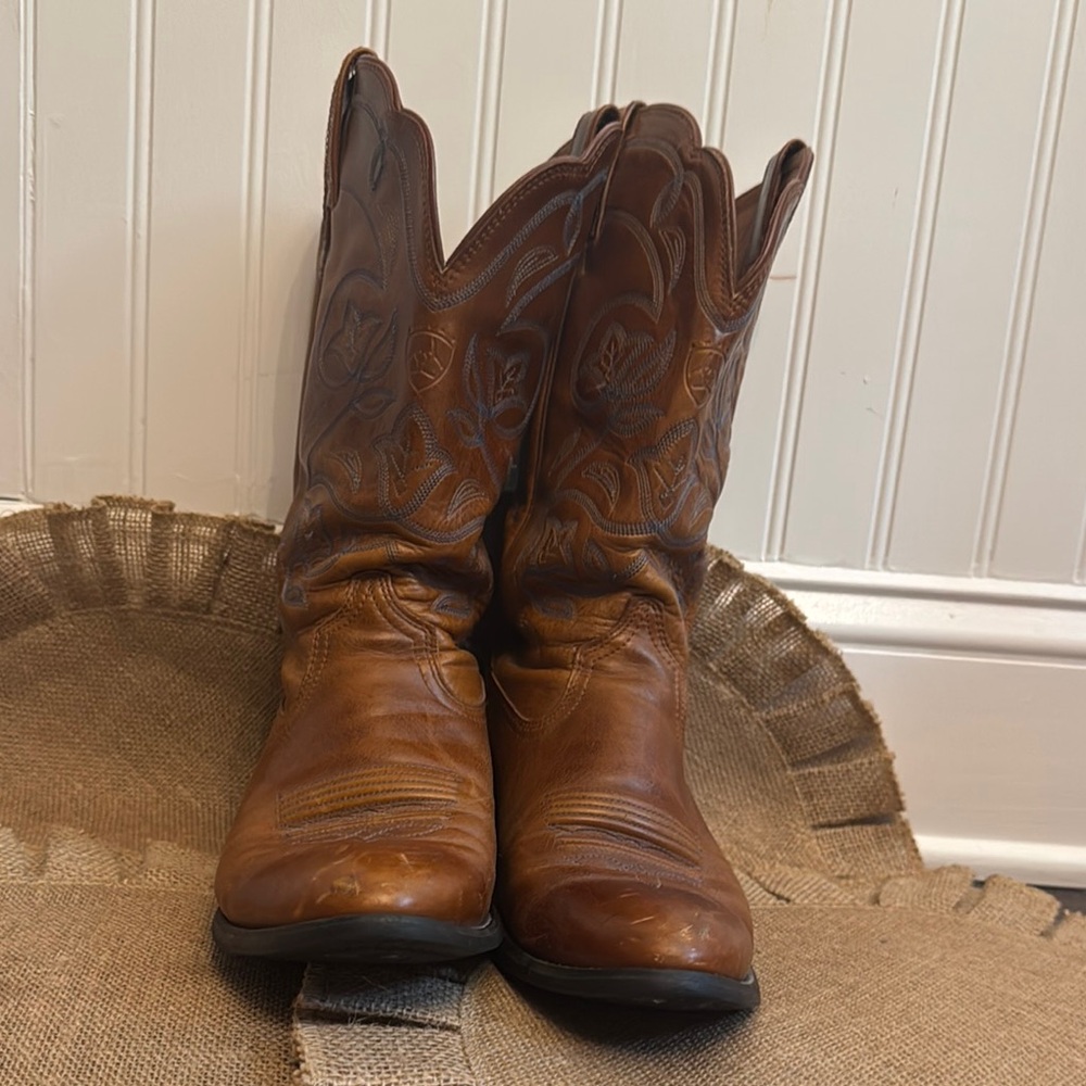 Ariat Women Brown Western Cowboy Boots